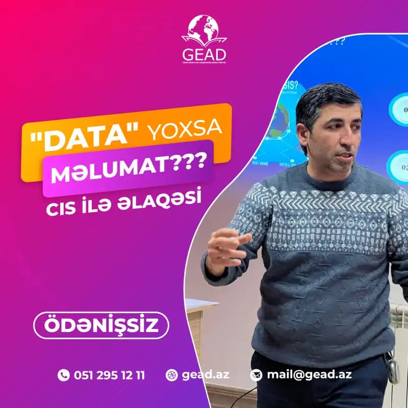 “Data" yoxsa məlumat? CİS ilə əlaqəsi”